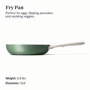 Caraway Home 10.5” Ceramic Fry Pan | Sage